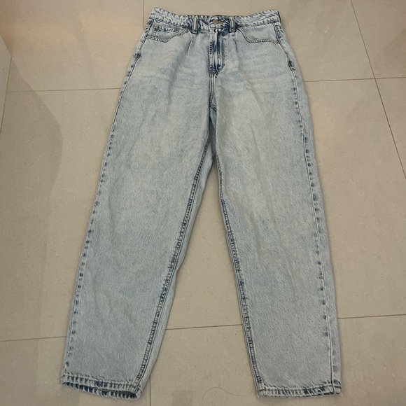 Oat New York Denim - Oat New York Women's Light Blue Straight Leg Jeans